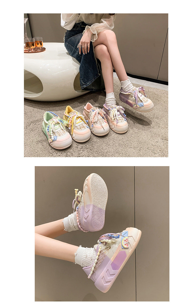 Women Sports Casual Thick Sole Sneakers 23