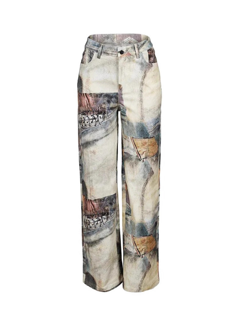 Women Street Casual Printed Pant 4