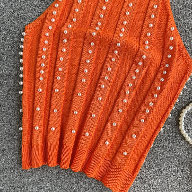 Women Sexy Off-Shoulder Halter Neck Camisole 15