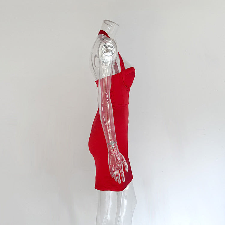 Women Spring Sexy Party Bodycon Backless Dress 13