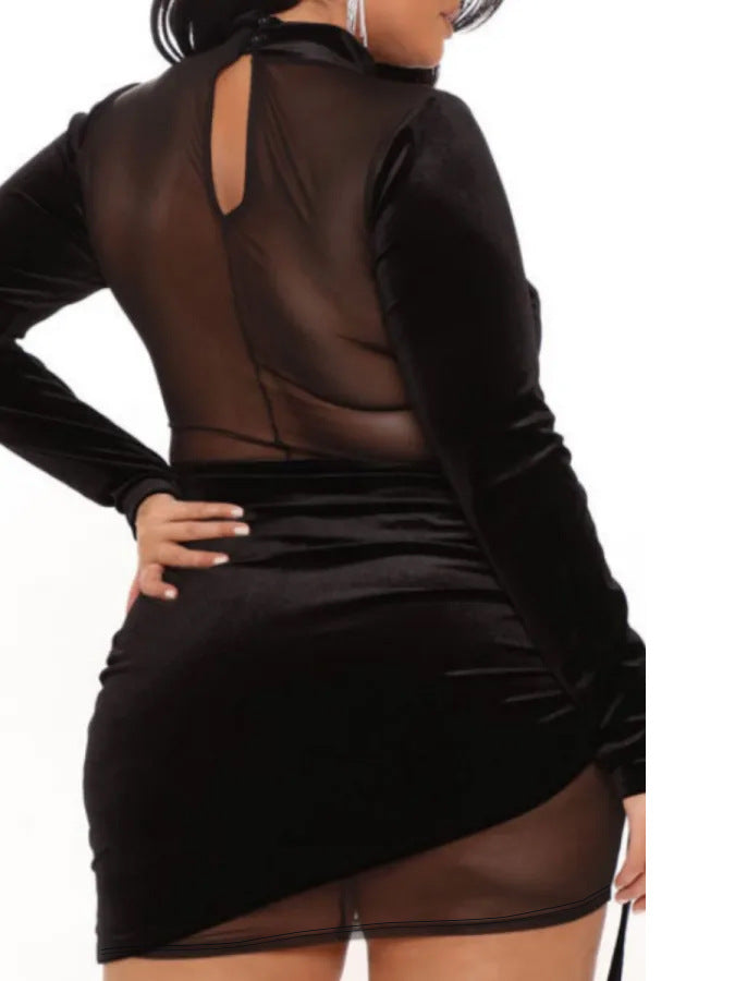 Plus Size Women Sexy Bodycon Dress 3
