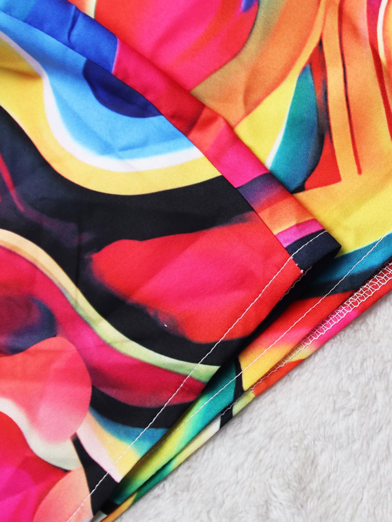 Summer Women Clothing Halter Neck Printed Sexy Backless Suspender Maxi Dress 10