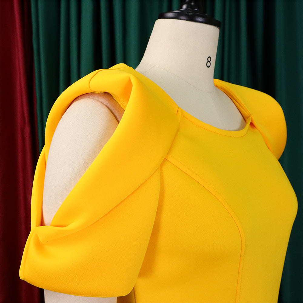 Women's Summer Plus Size Women's Bodycon Office Chic Dress 23