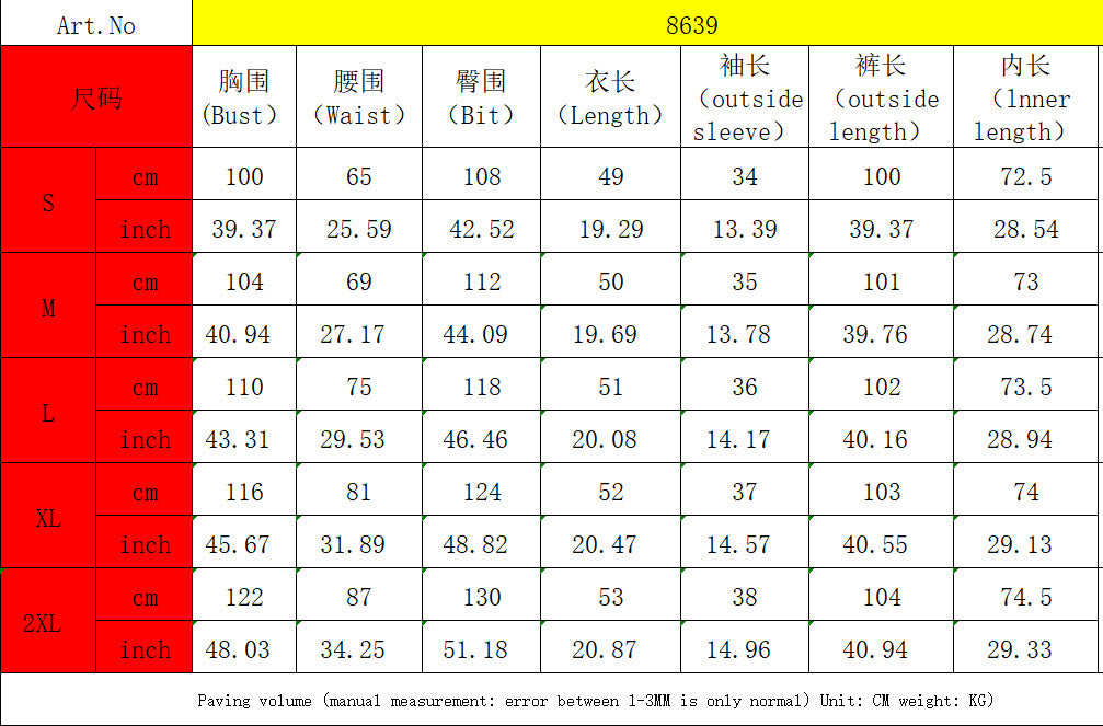 Fall/Winter Women's Ruber Print Top Wide Leg Slit Pants Casual Two Piece Set 8