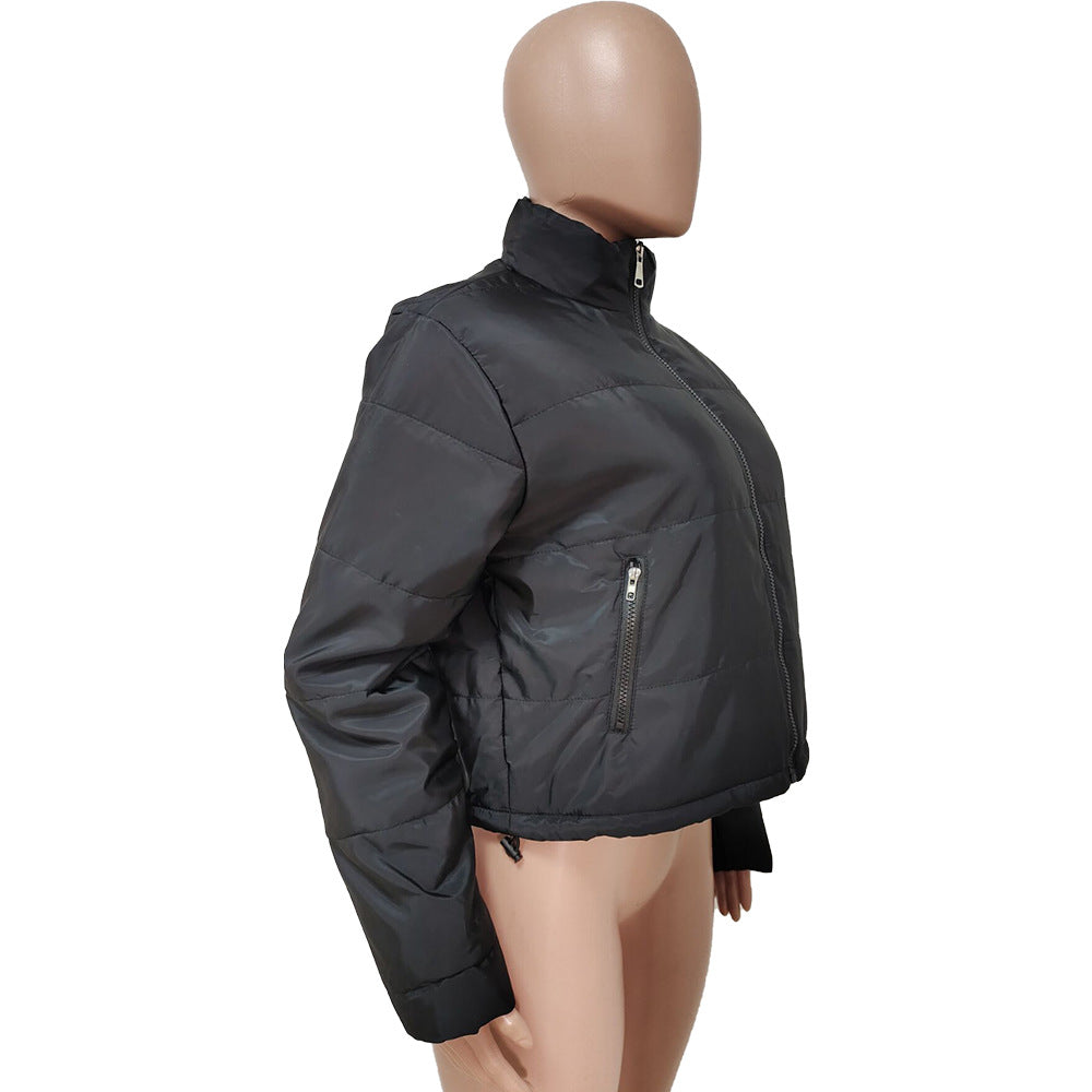 Women Winter Casual Solid Padded Jacket 40