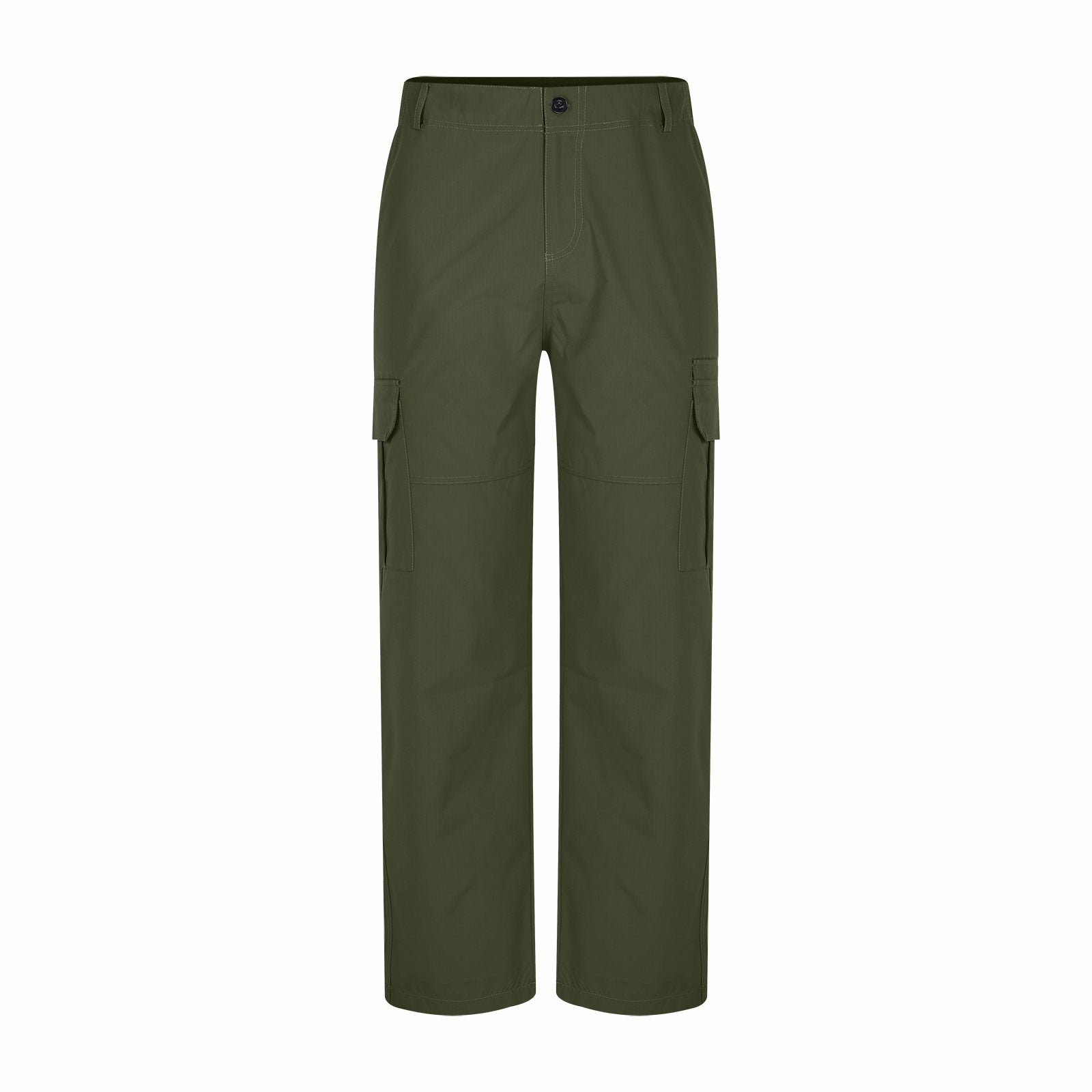 Plus Size Men's Multi-Pocket Loose Cargo Pants 10