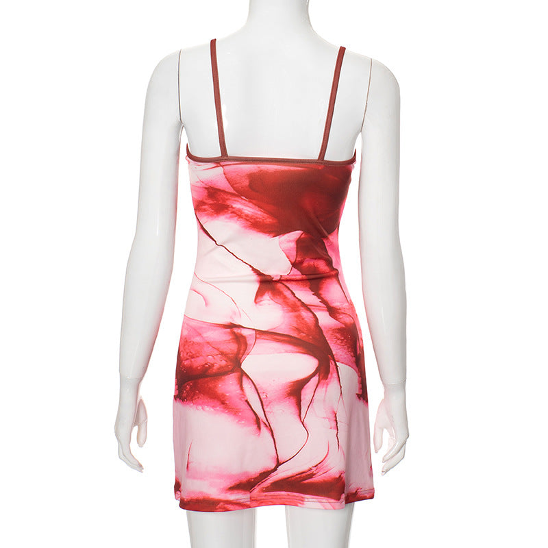 Women printed Bodycon short dress 18