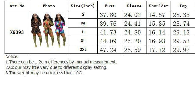 Women Casual Print Blazer 8