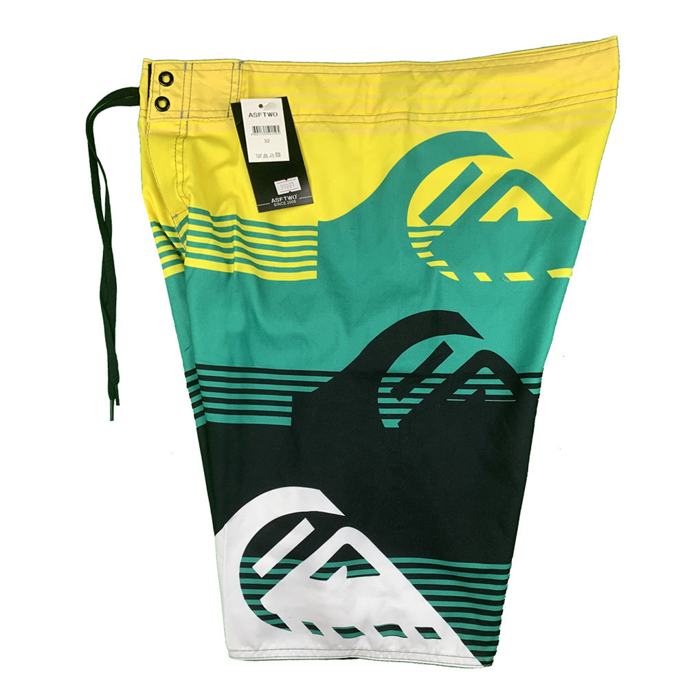 Men's fitness surfing quick-drying beach pants shorts 87