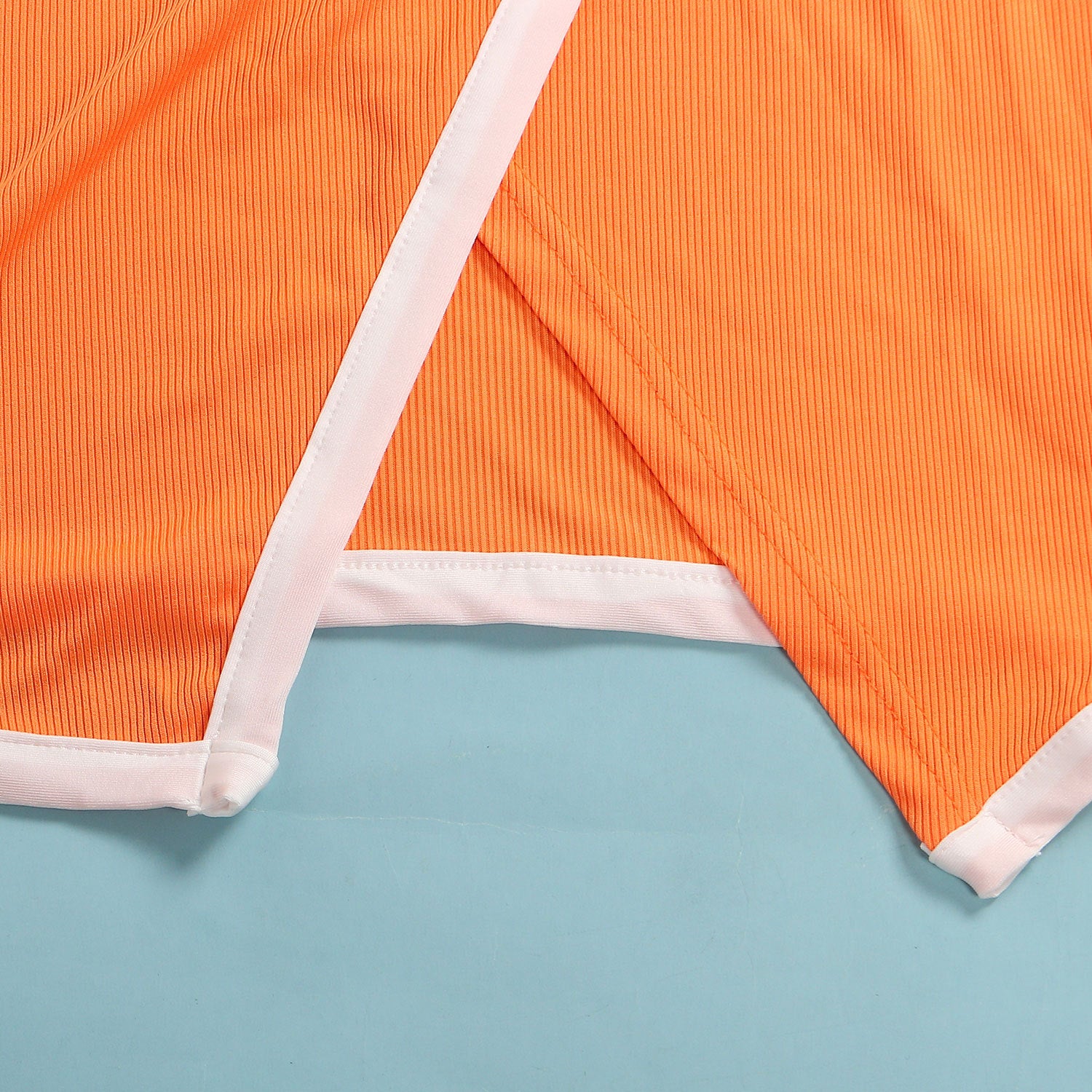 Women Sexy Turndown Collar Short Sleeve Top and Skirt Two-piece Set 35