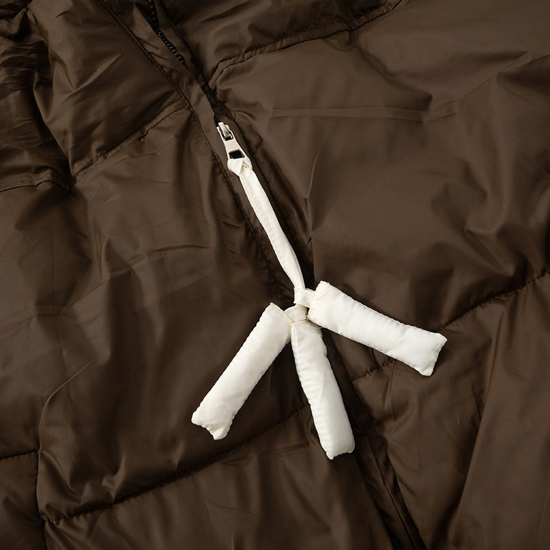 Women long sleeve contrast winter warm Padding Jacket 42