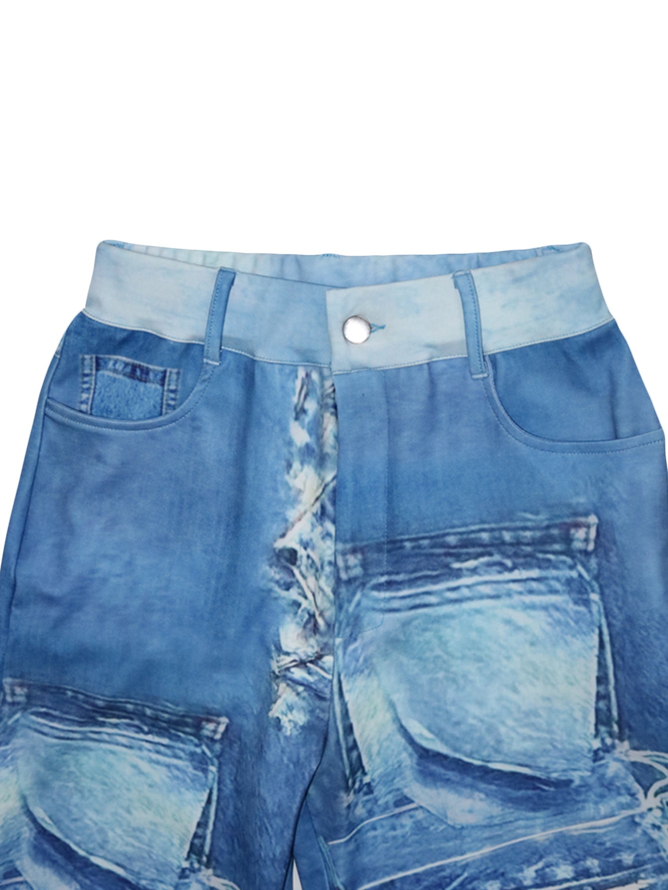 Women Printed Stretchy Casual Pants 5