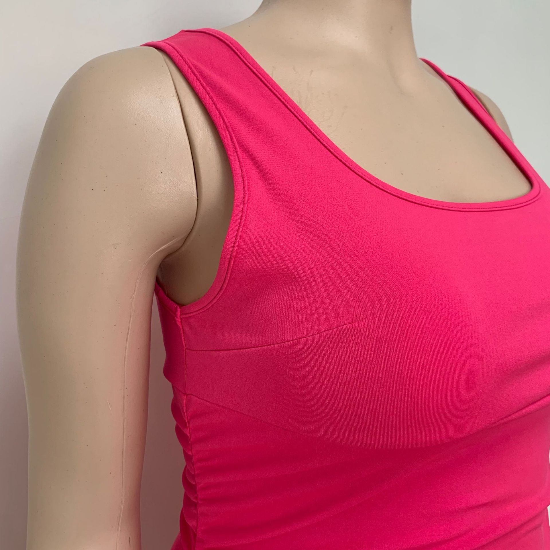 Plus Size Women's Fall Solid Color Pleated Tight Fitting Dress 12