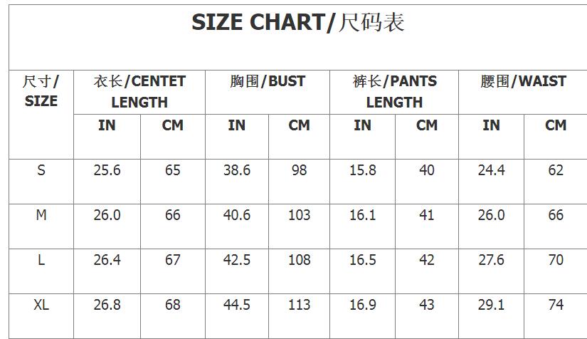 Summer Women loose printed shirt and shorts two-piece set 3