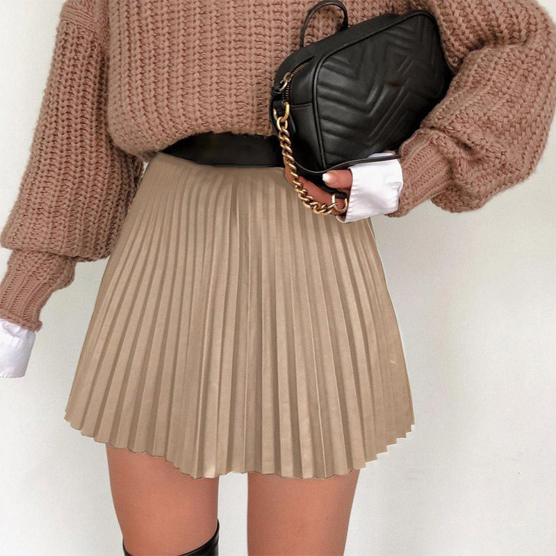 Women pleated skirt 9