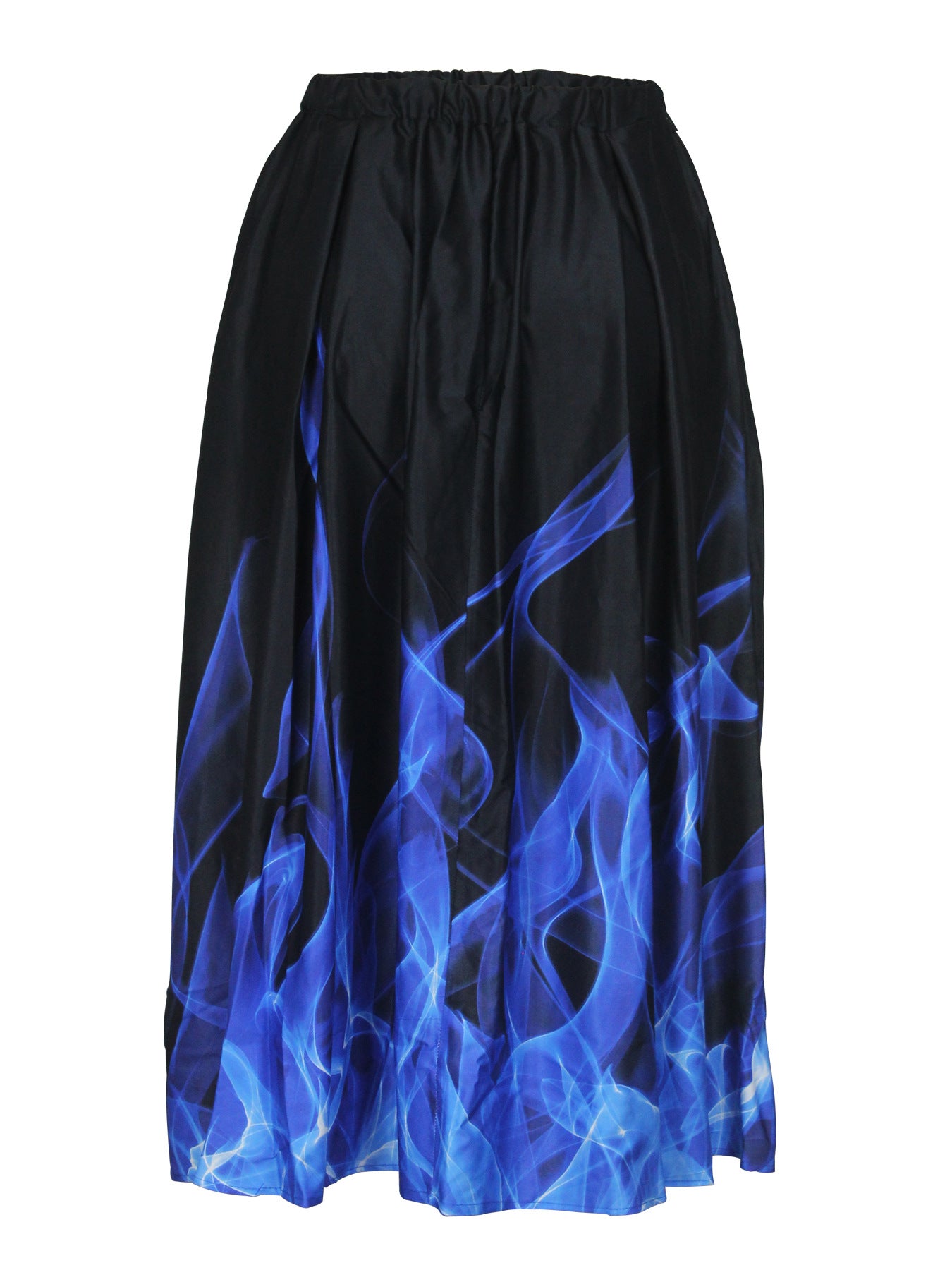 Women floral print elegant loose skirt 22