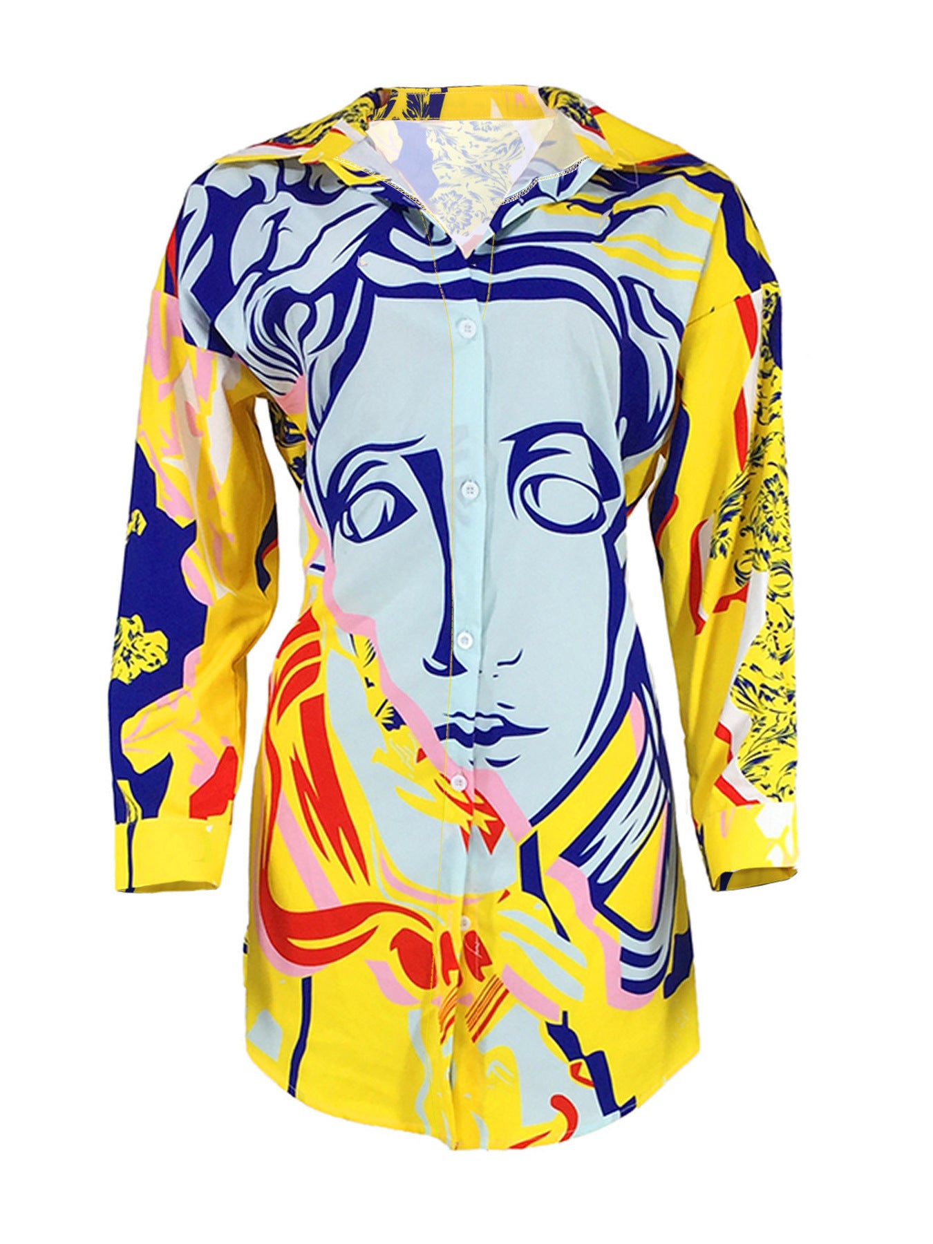 Sexy Women's Shirt Dress 9