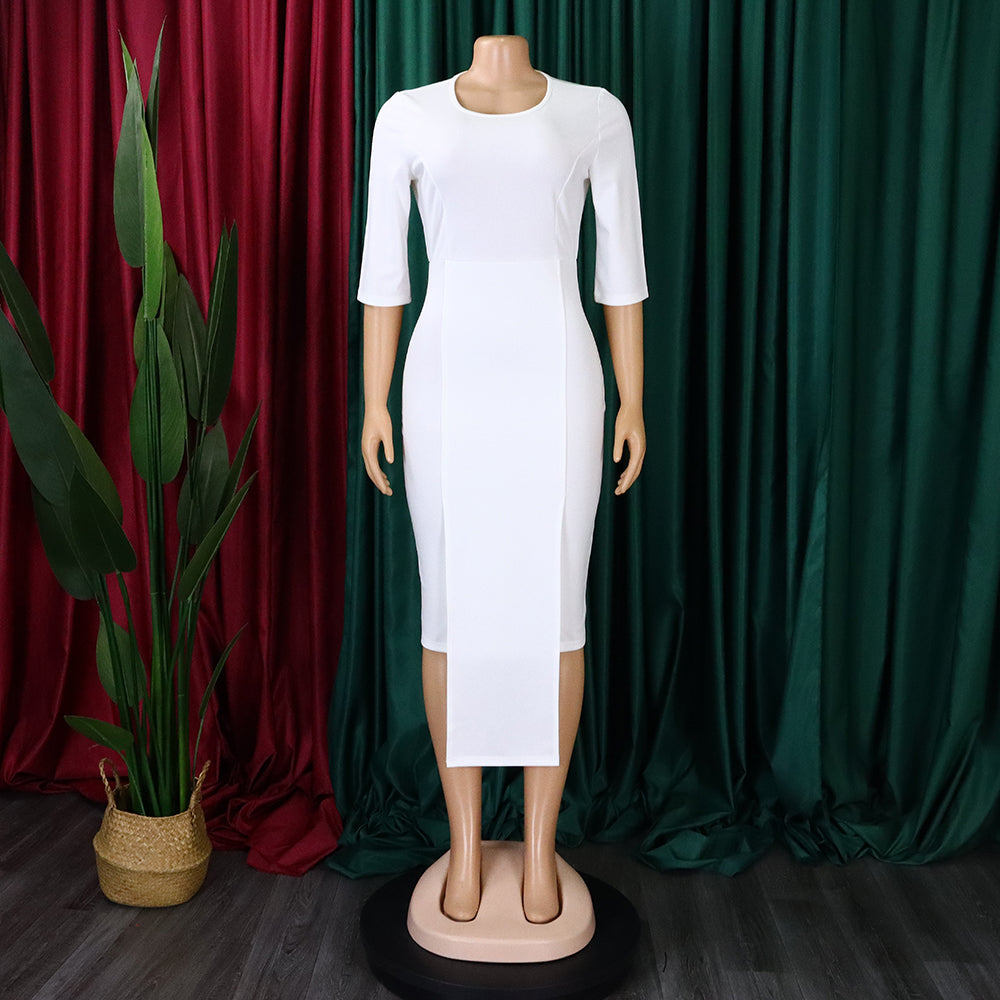 Ladies Fashion Chic Tonol Office Bodycon African Dress 20