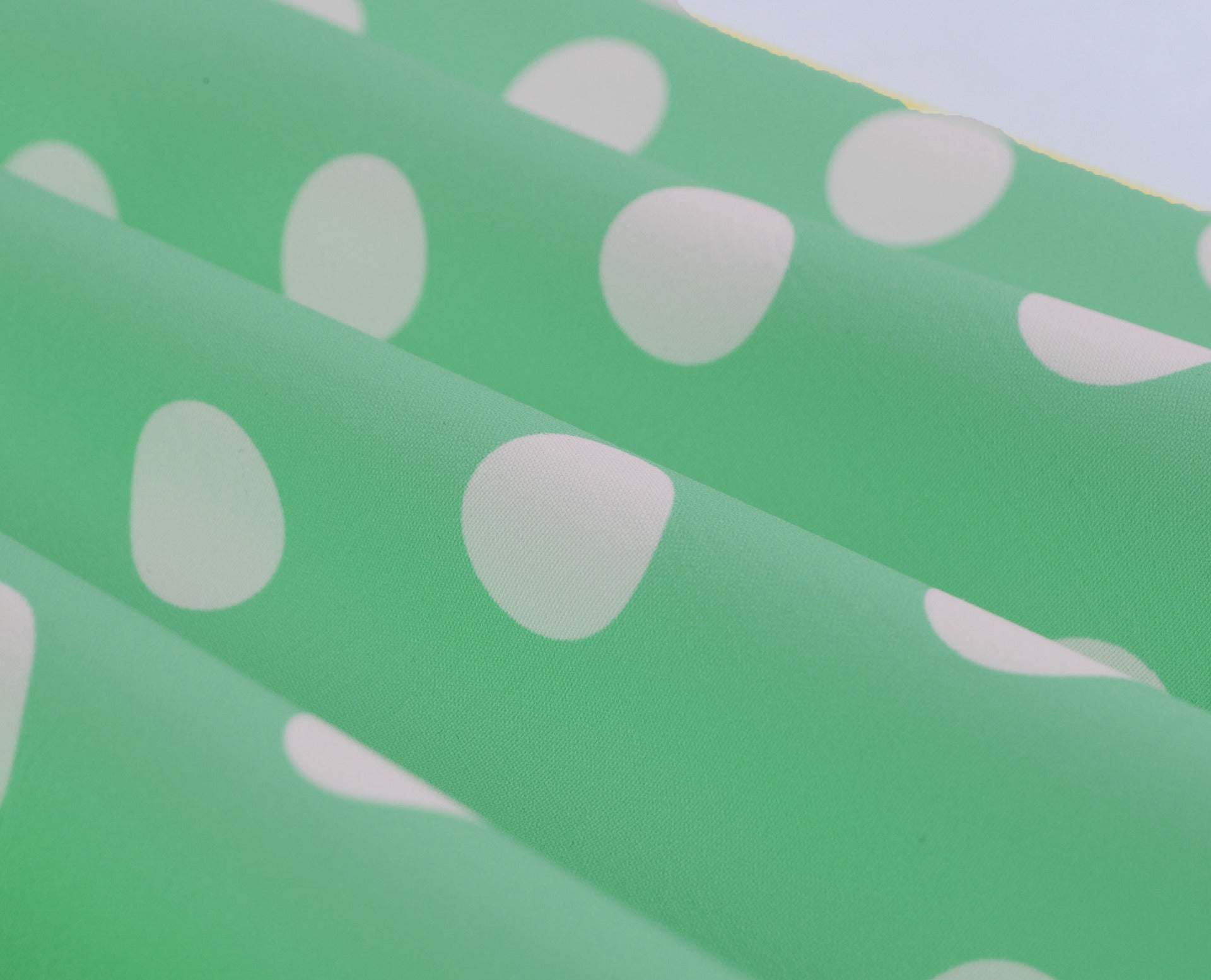 Women Round Neck Bow Tie Polka Dot Short Sleeve Dress 32