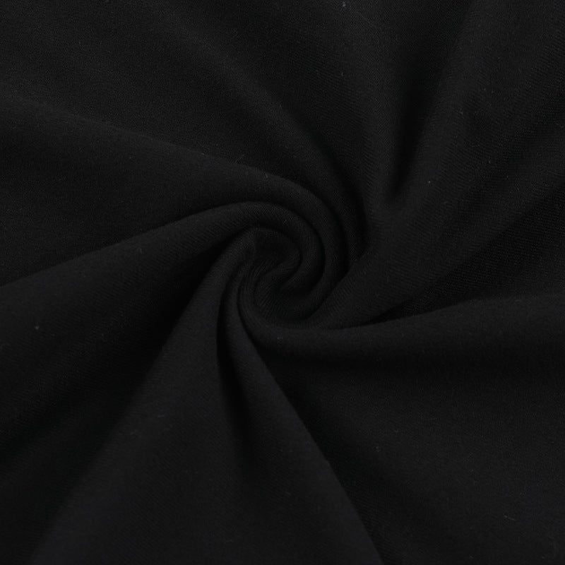 Deep V Solid Color Halter Neck Jumpsuit Autumn Slim-Fit Romper 21