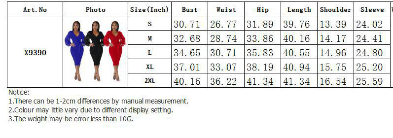 Women'S Fashion Solid Color Lace Lantern Sleeve Slim Midi Bodycon Dress 18