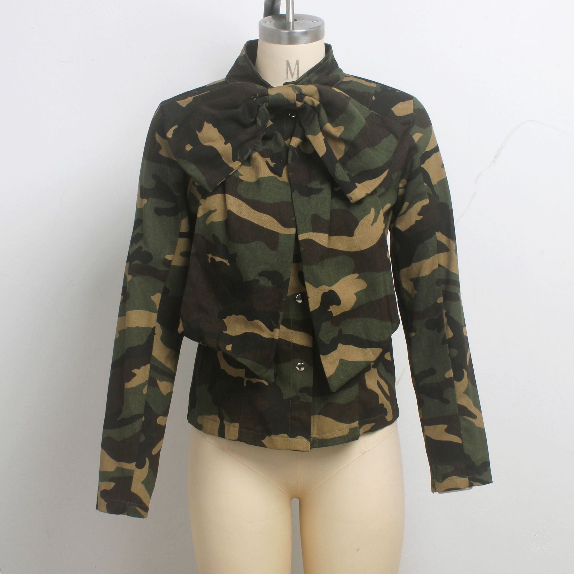 Sexy Fashion Women's Clothing Long-Sleeved Denim Jacket Top 8