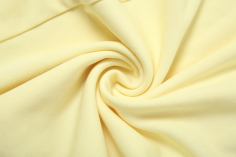 Summer Elegant Chic High Waist Solid Square Neck Strap A-line Dress 17