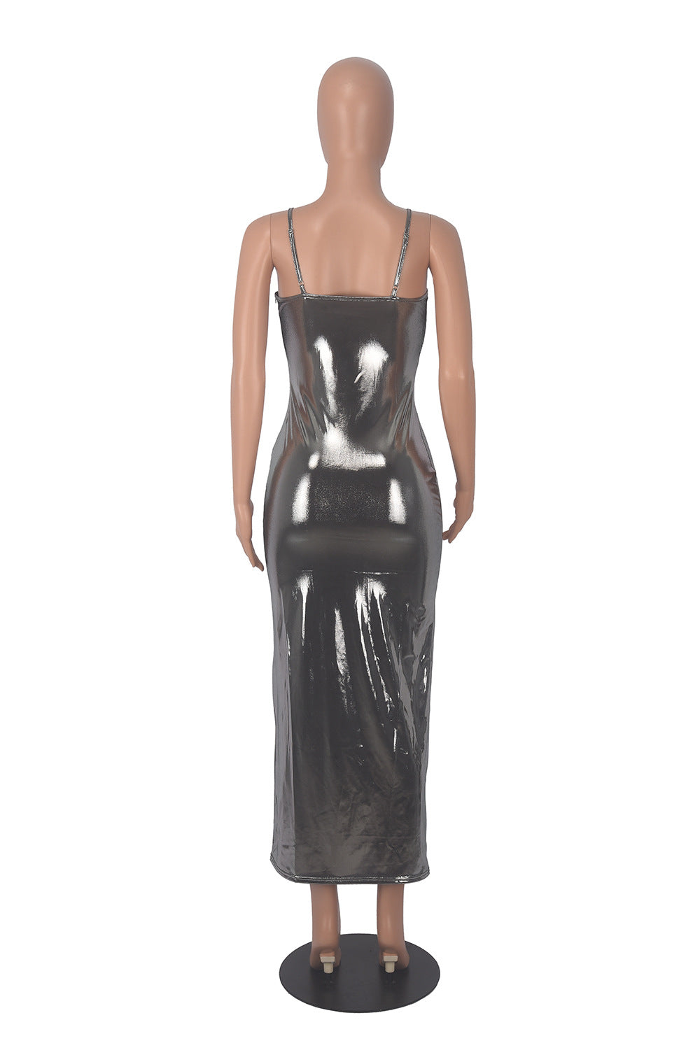 Women knitting suspender Maxi Dress 18