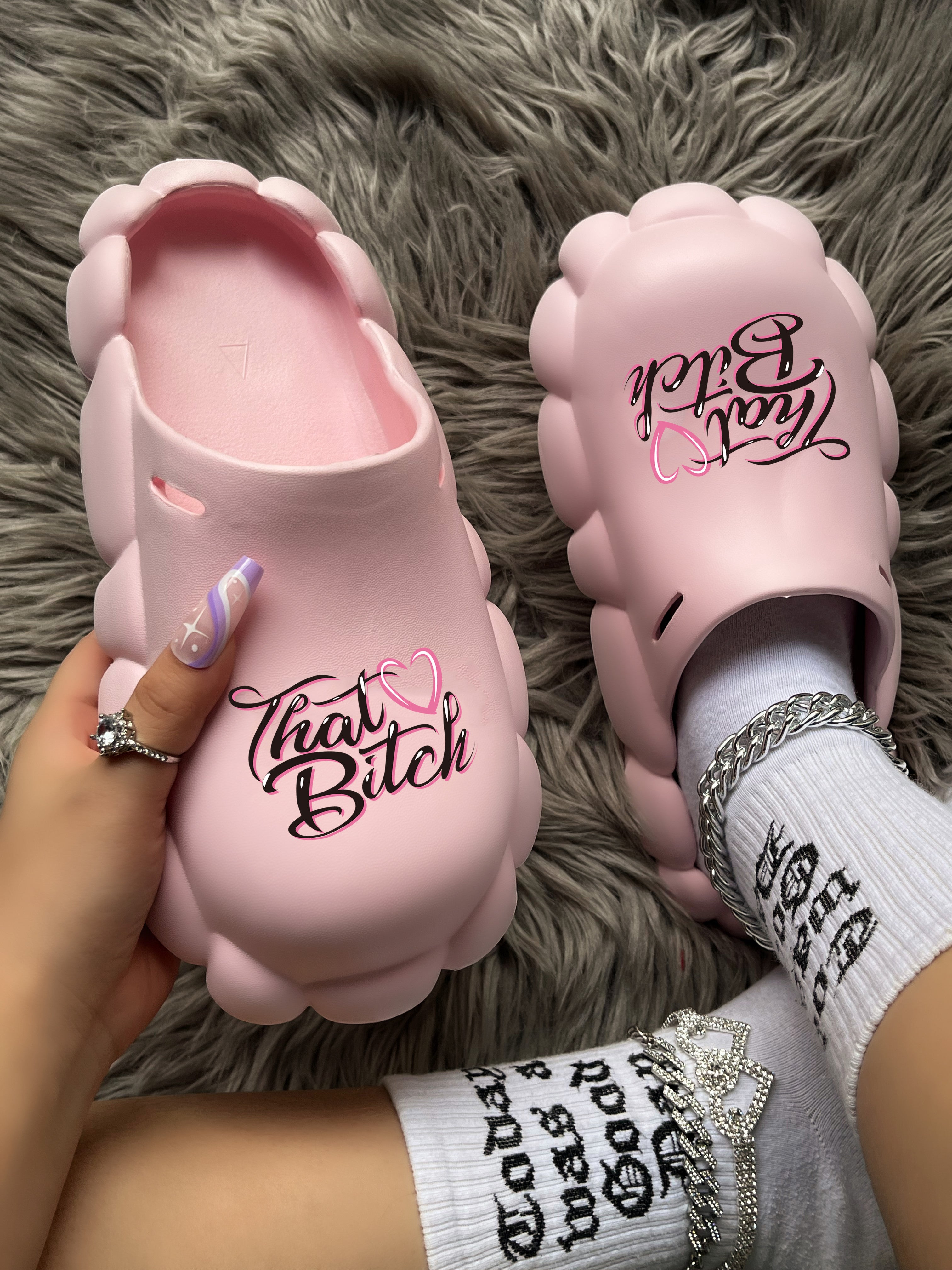 Spring And Summer Women's Shoes Sandals And Slippers Couple Eva Waterproof Women Slippers 32