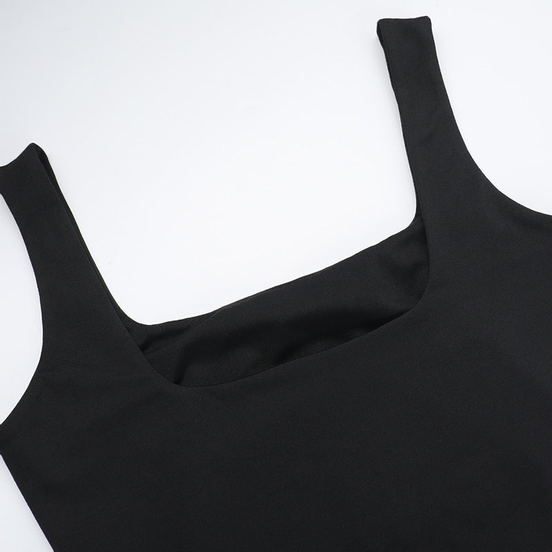 Women casual crop tank top and Pants two-piece set 14