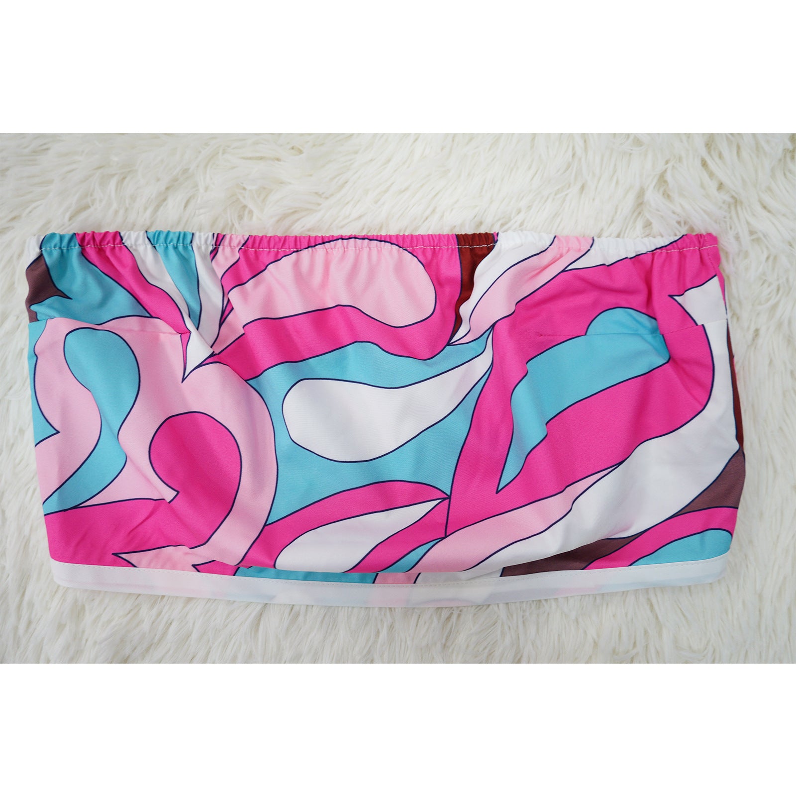 Women's Summer Sexy Camisole Short Top Culottes Two-Piece Set 15