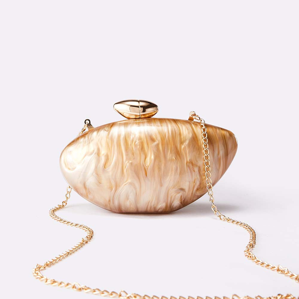 Transparent Fashion Bullet-Shaped Acrylic Evening Clutch for Women 12