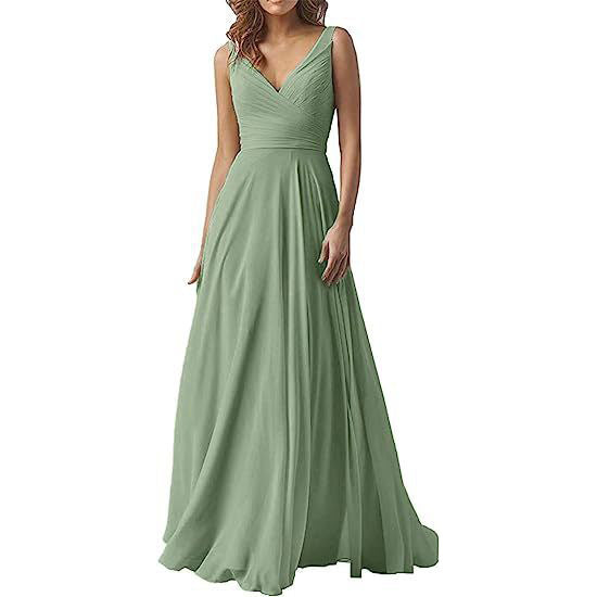 Women Sexy V-Neck Prom Party Dress（Processing time need 3-6 days） 12