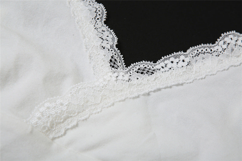 Summer Women sexy lace vest and shorts two-piece set 13