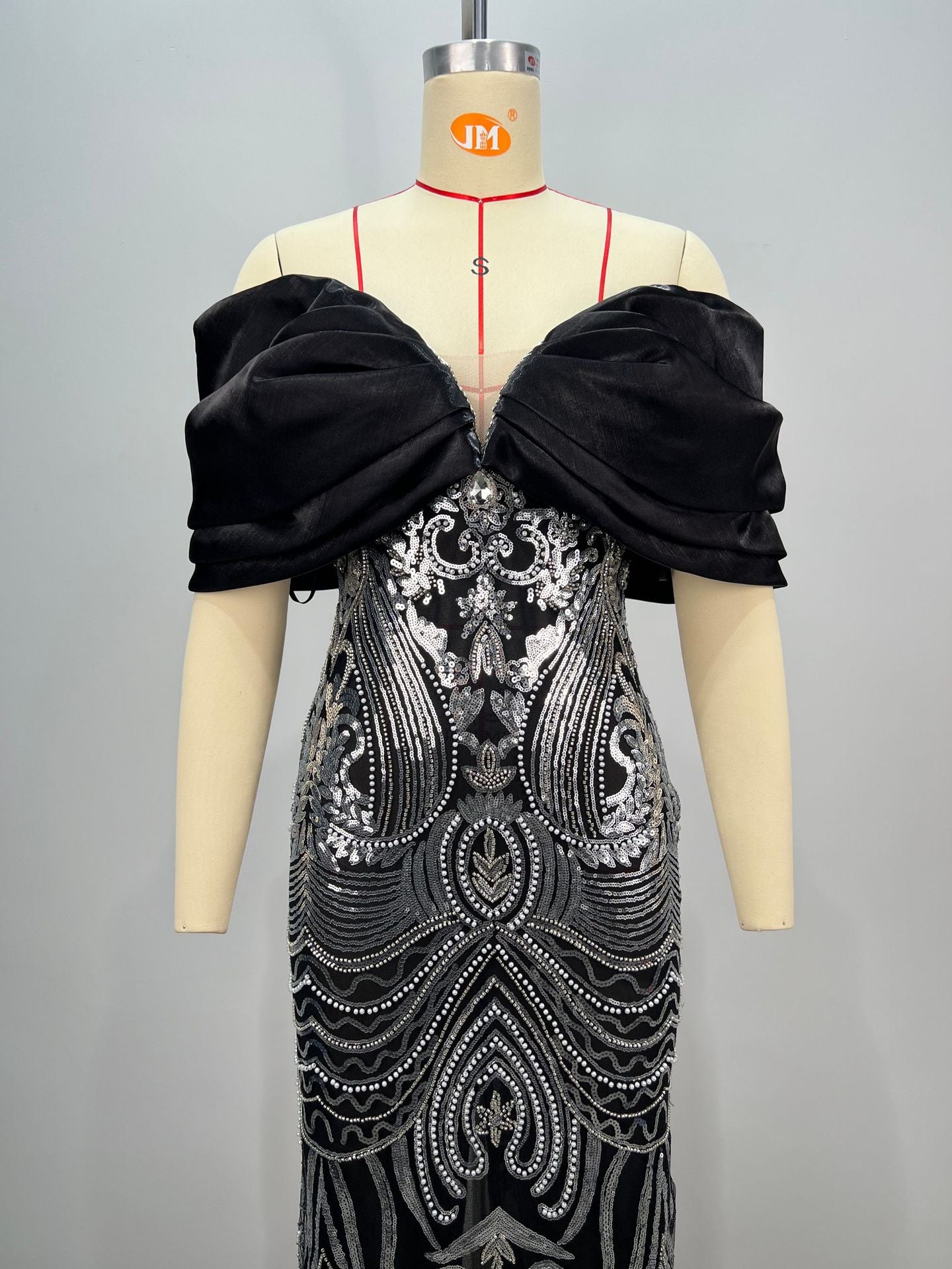 Women Embroidered Formal Party Evening Dress 7