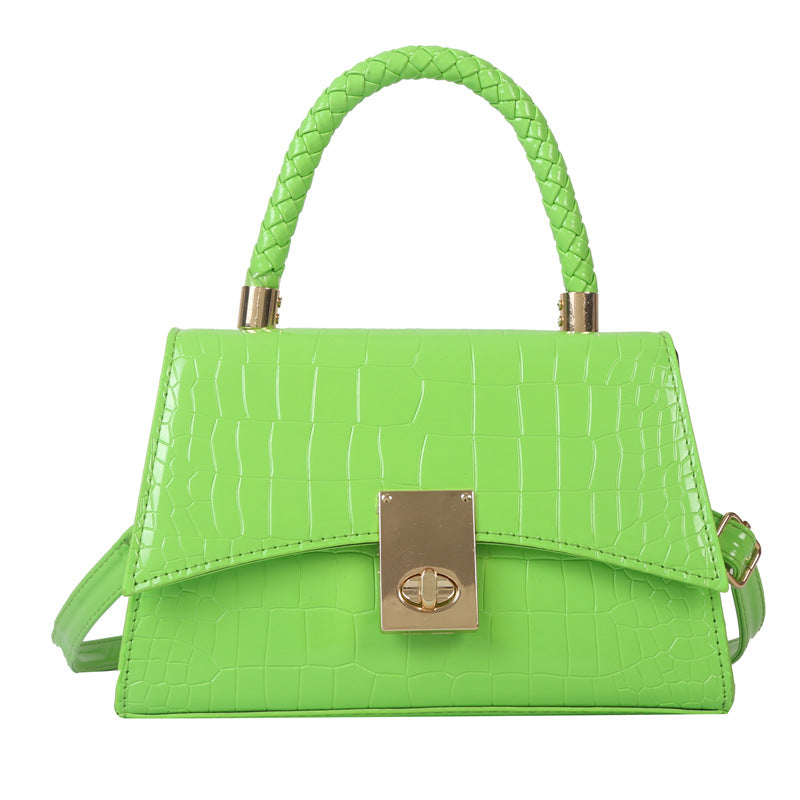 Popular Winter Retro Small Bag Women's Casual Textured Shoulder Messenger Bag 12