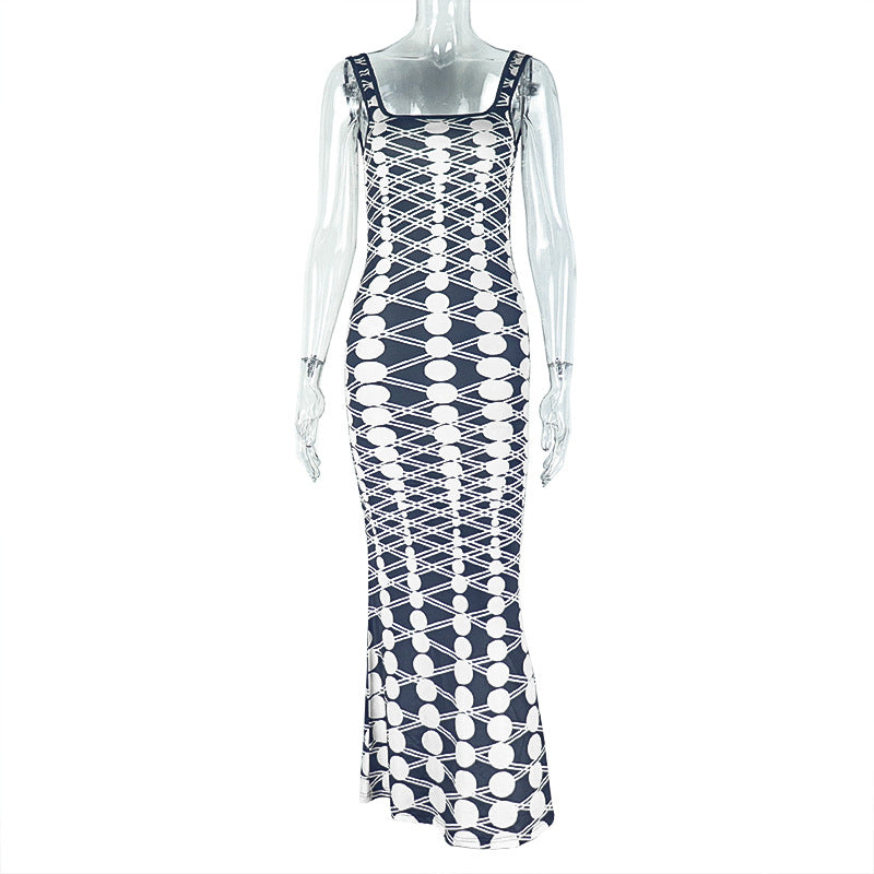 Women Elegant Backless Off Shoulder Dress 8