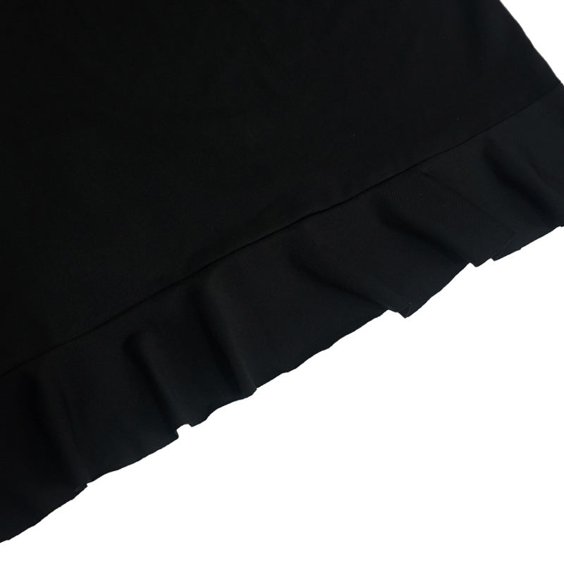 Women's Strappy V-Neck Sleeveless Low Back Ruffled Short Dress 18