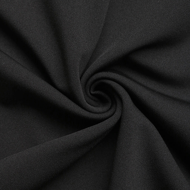 Women Party Sleeveless Contrast Dress 24