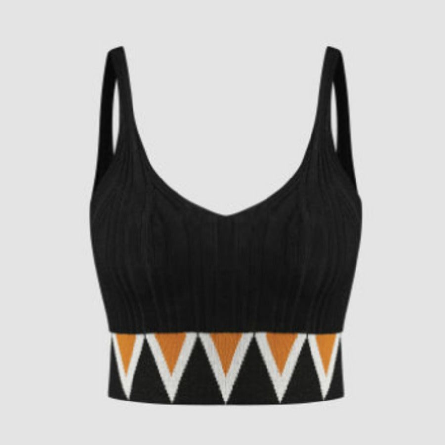 Women's Strapless Tops Beach Halter Neck Knitting Camisole 36