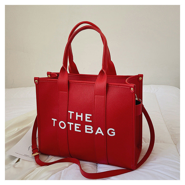 Women Printed Simple Letter Hand Shoulder Crossbody Bag 4