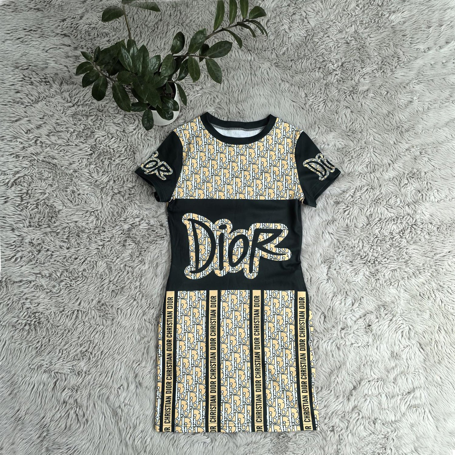 Women's Casual Chic Printed Bodycon Dress 39