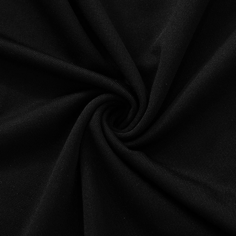 Women contrast Off Shoulder long sleeve Bodycon dress 15