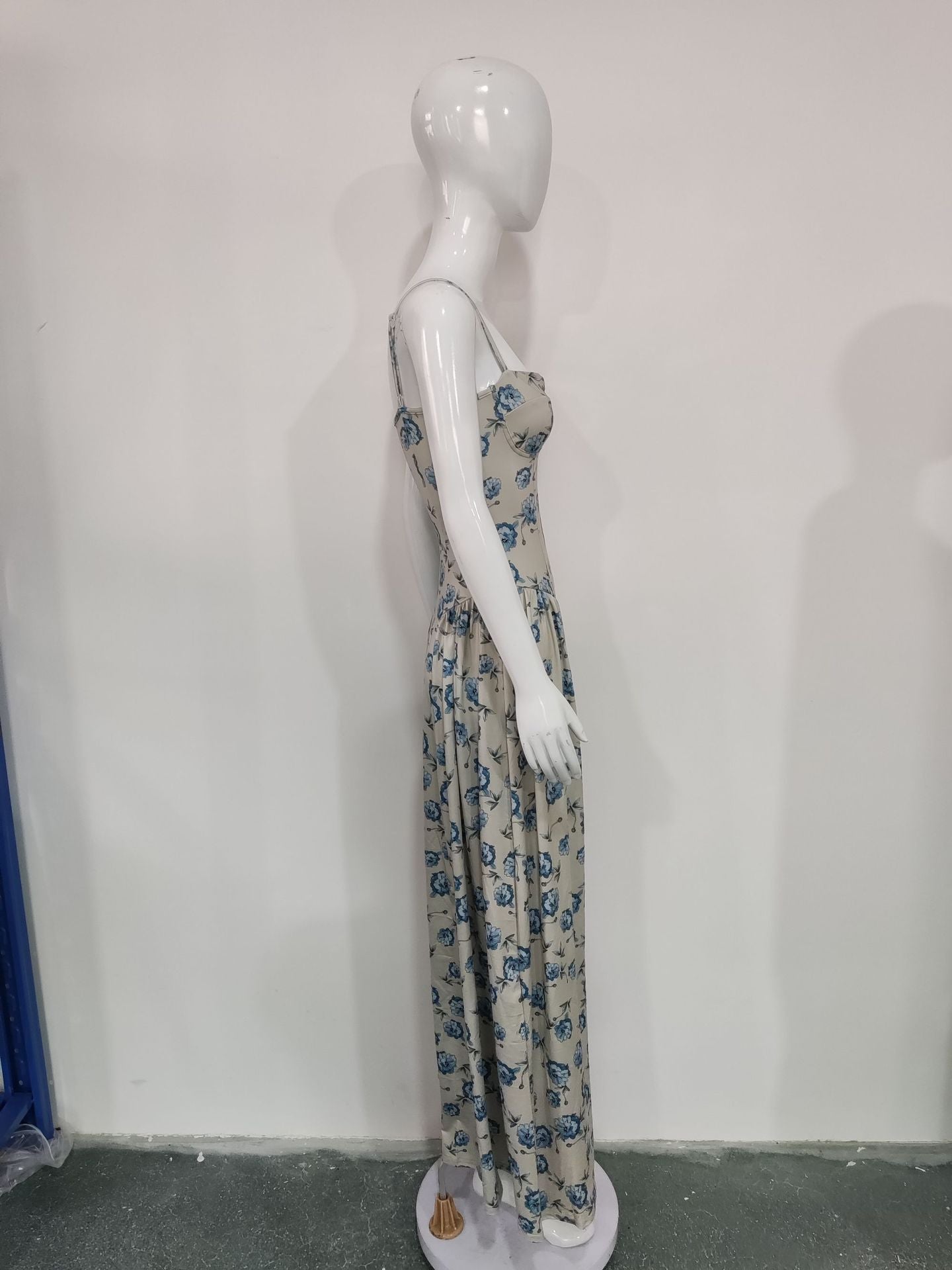 Women Summer Floral Strap Dress 9