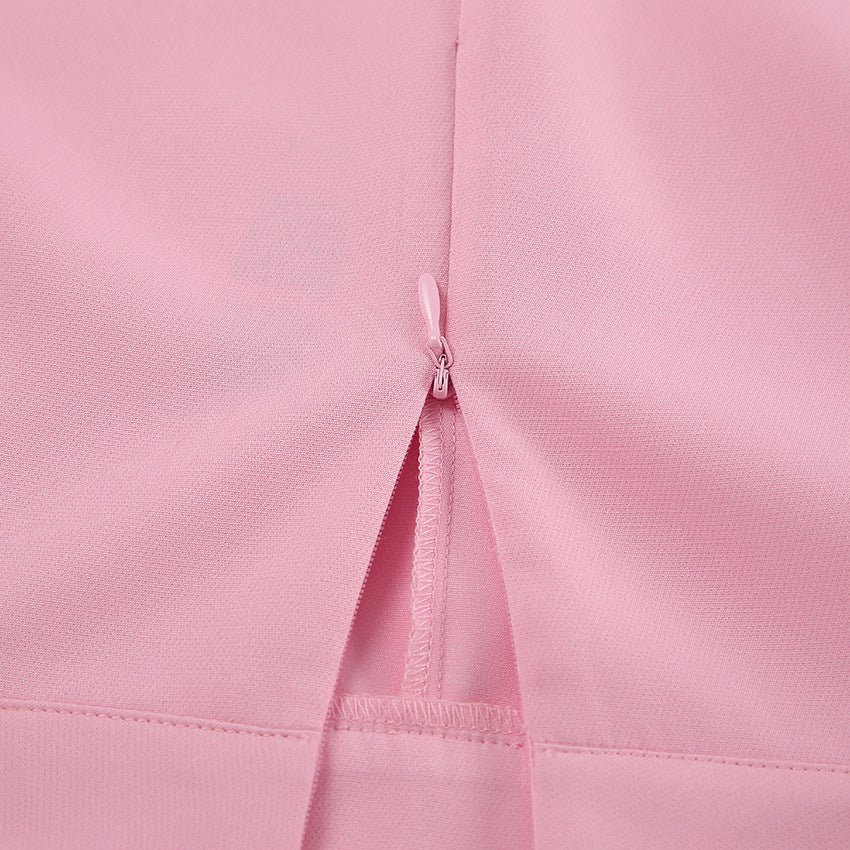 Women French Sexy Vest and Long Skirt Two-piece Set 17