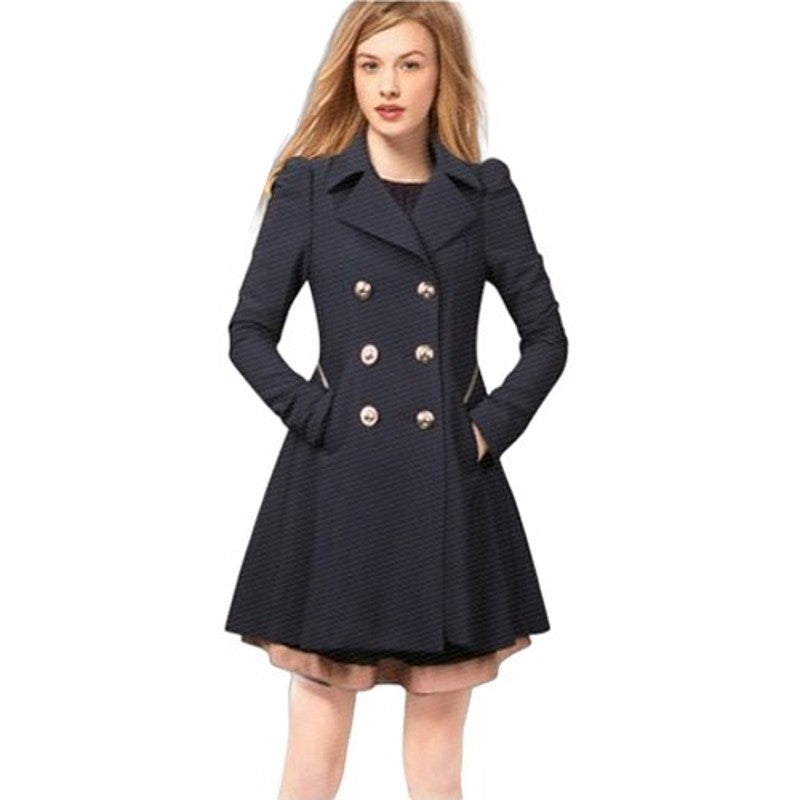 Women's Spring And Autumn Slim Fit Career Jacket Plus Size Women's Coat 3