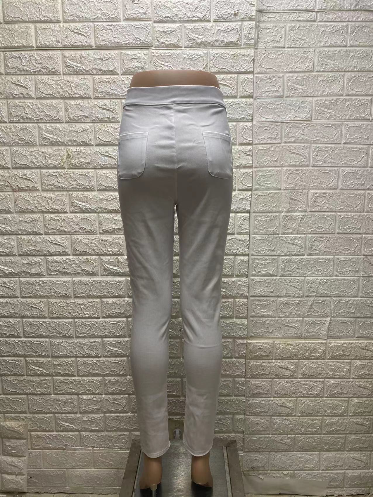 Women Summer Stretch Candy Casual Jeans 22