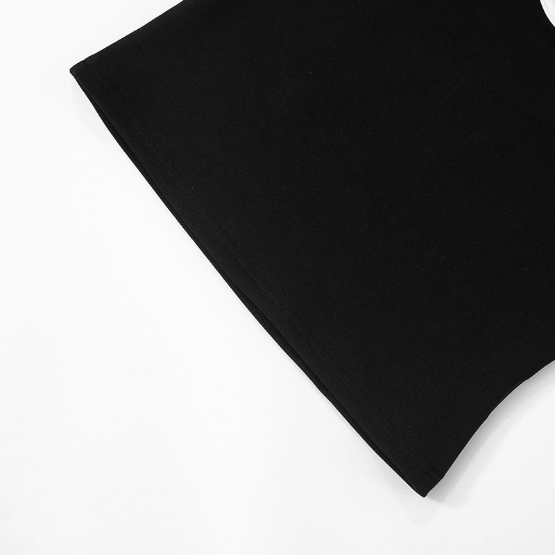 Women Spring and Summer Sexy Suspender Backless Tether Two-piece Set 12