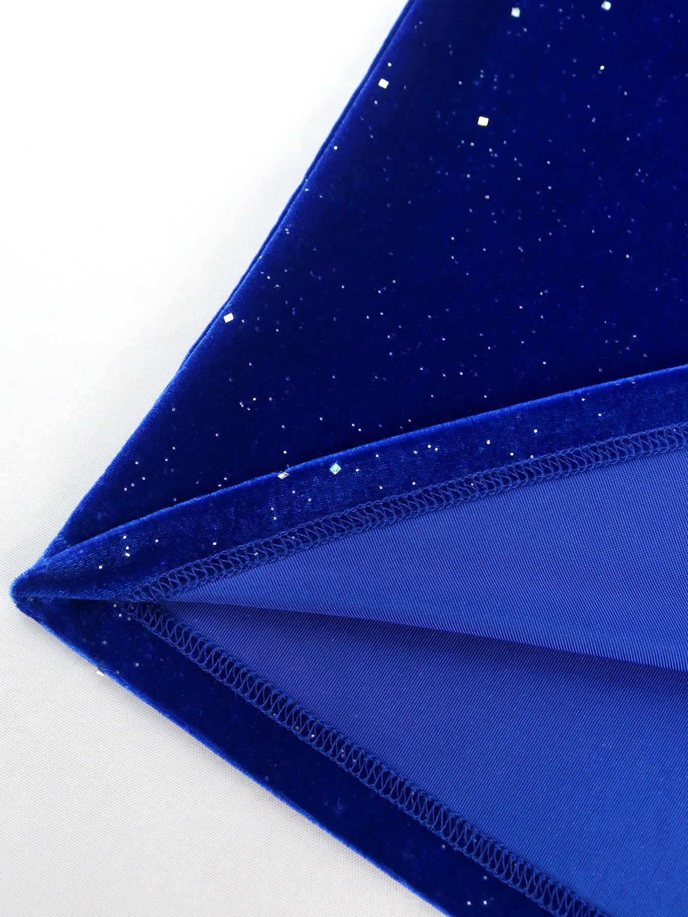 Women Elegant U-neck Backless Mesh Patchwork Formal Party Long Sleeve Dress 11