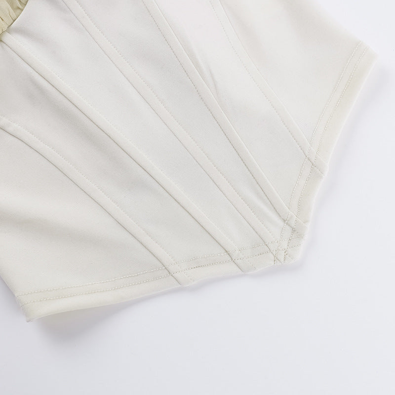 Spring Summer Crop Tunic Slim Fit Camisole 19